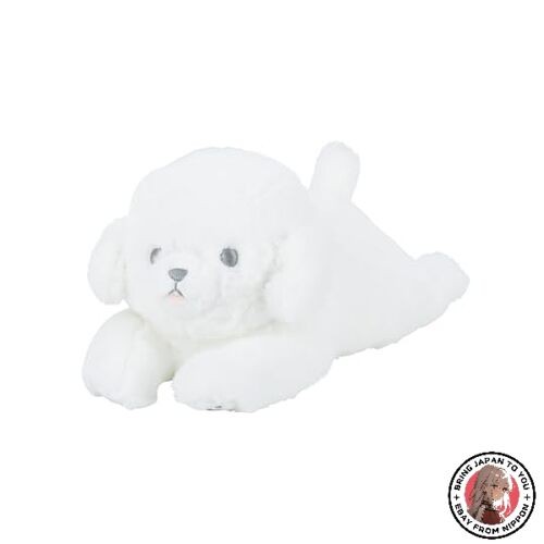 Livheart Kutattobiyori Bichon Frise Mini Cushion 30cm 27108-11