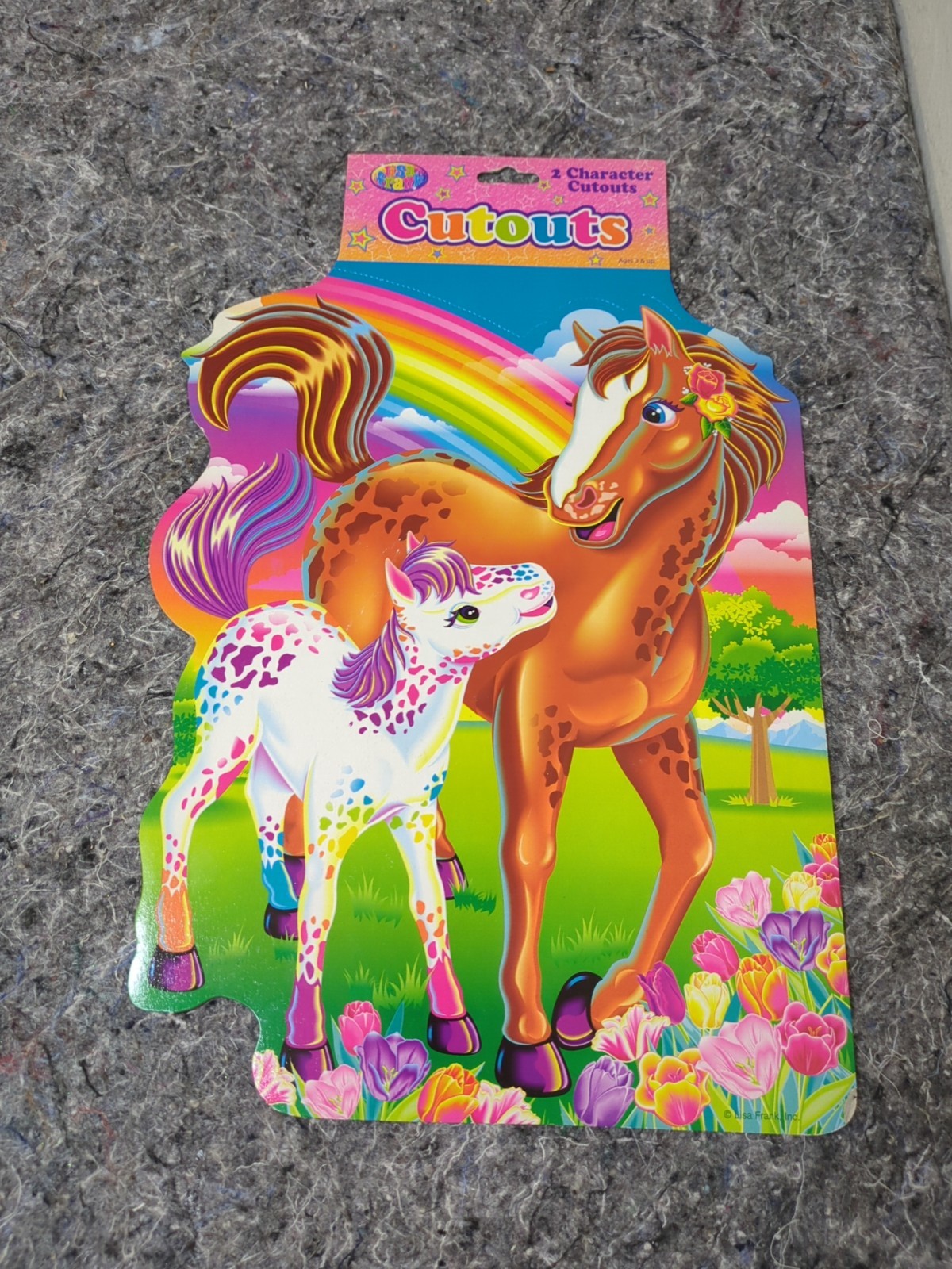 Vintage Lisa Frank (2) Character Cutouts 12 Vintage Lisa Frank (2) Character Cutouts 12