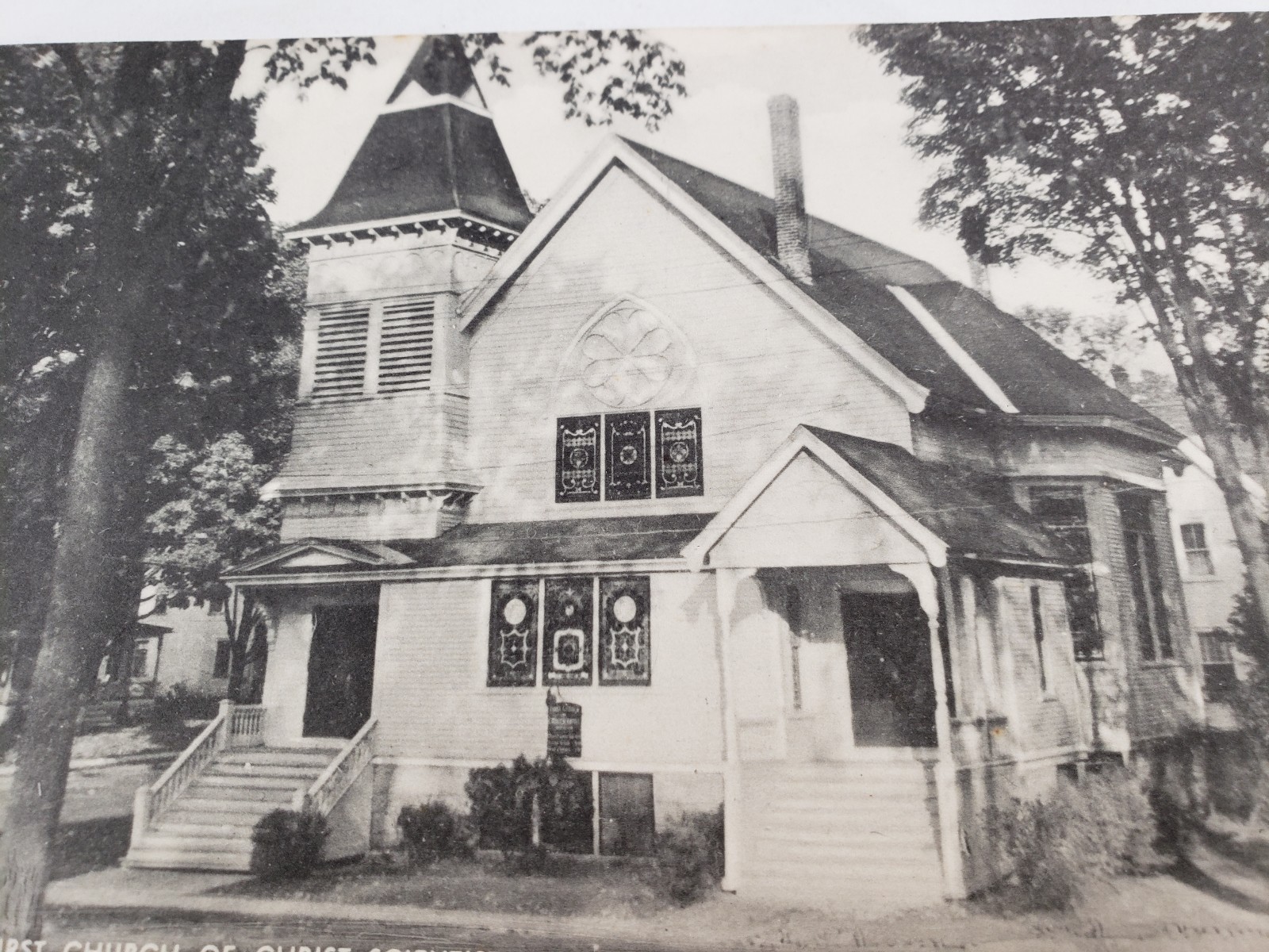 C 1910 First Church of Christ Scientist Houlton Maine DB Photolux Postcard 