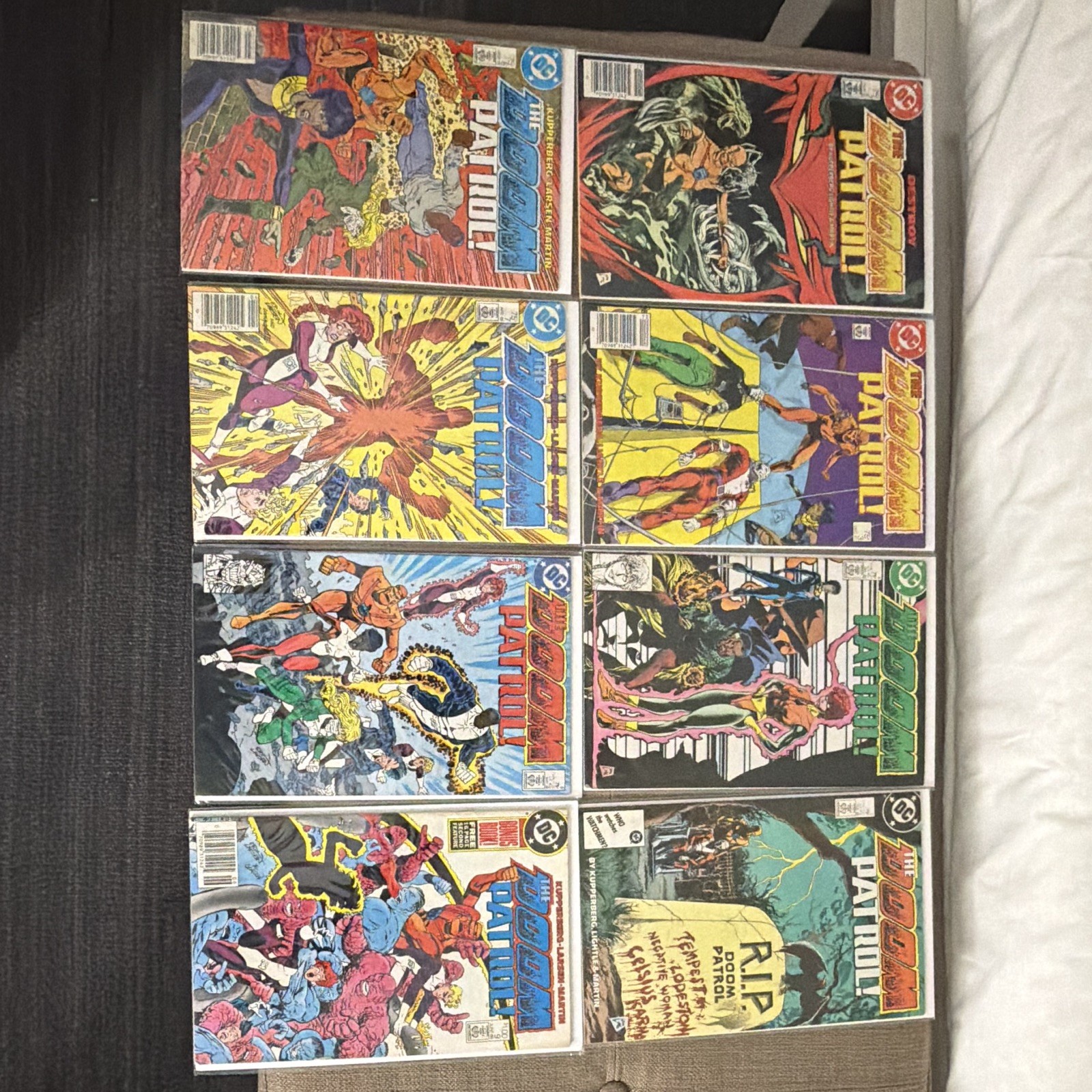 Doom Patrol #2-8 Complete Run Lot + Extra #4 DC Comics 1987-88 VF/NM 9 Books 2#4