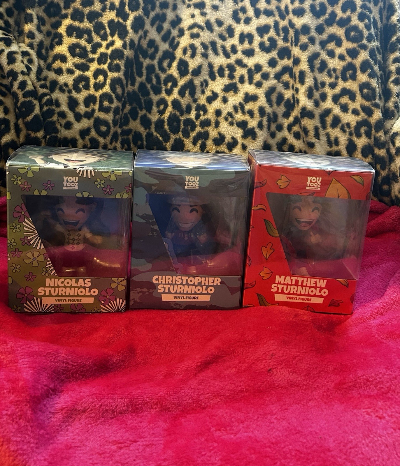 Youtooz Sturniolo Triplets Nick, Chris & Matt set of 3 unopened Vinyl Figures