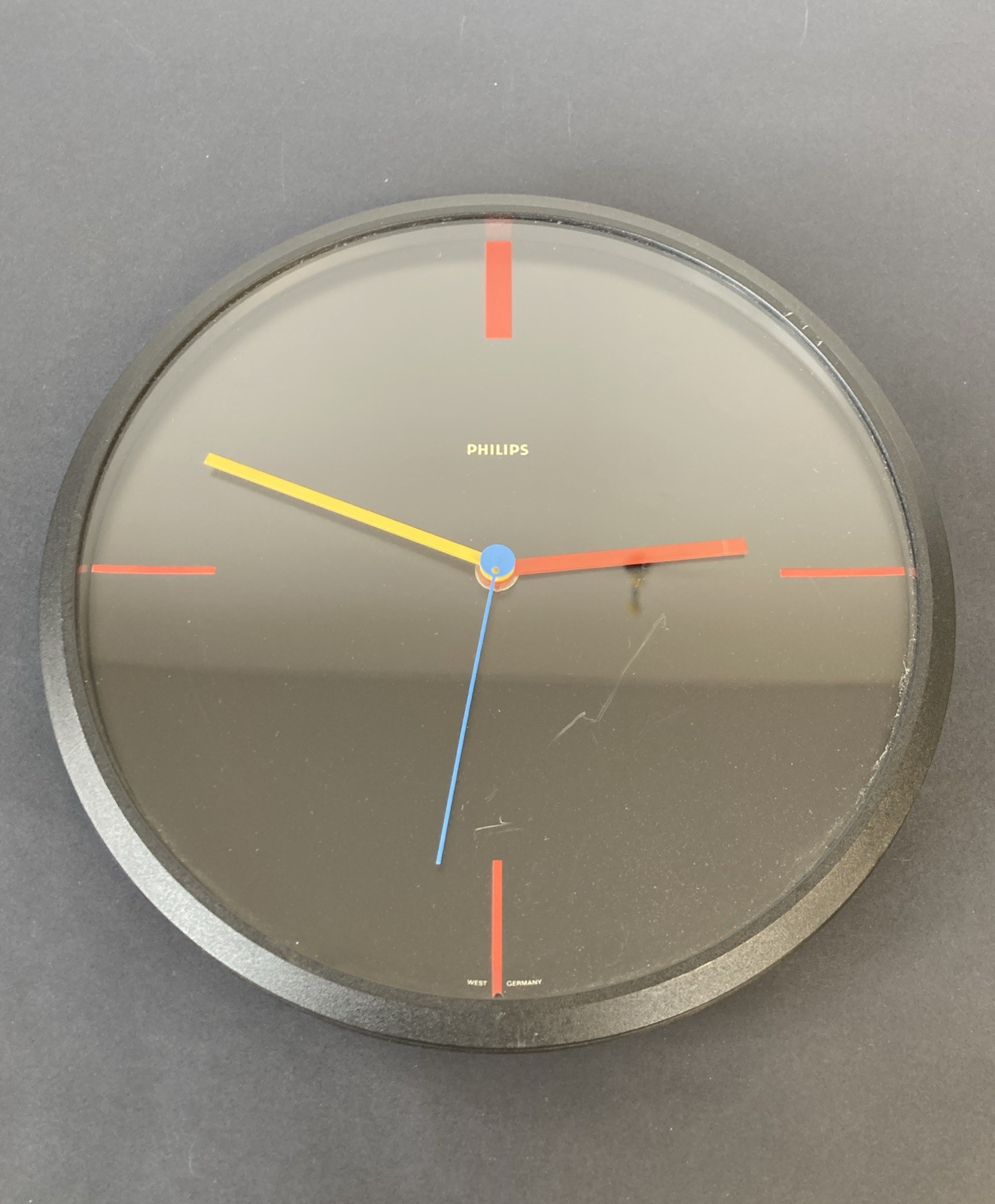 Vintage Philips HR5691 1980’s Analogue Clock, West Germany Working Rare