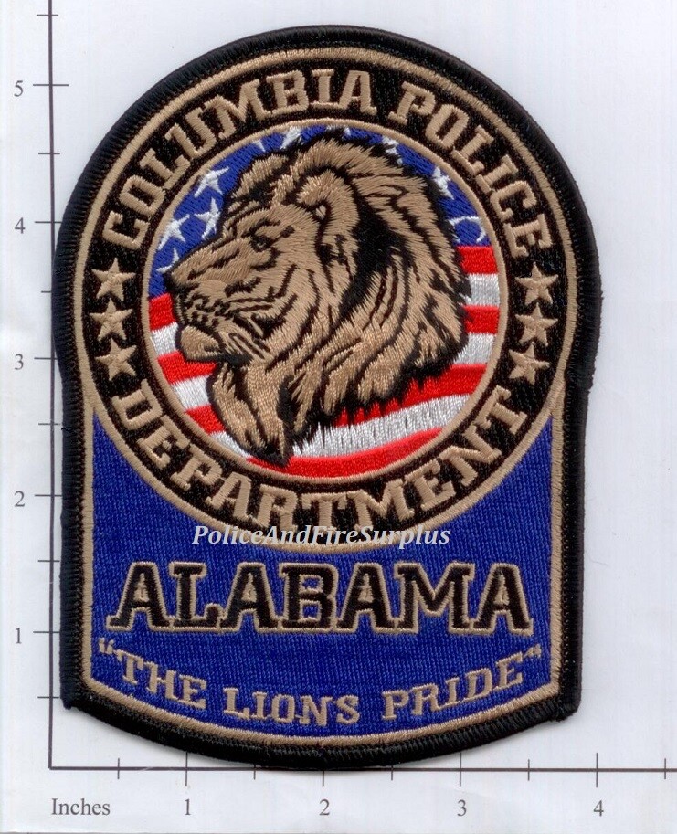 Alabama - Columbia AL Police Dept Patch