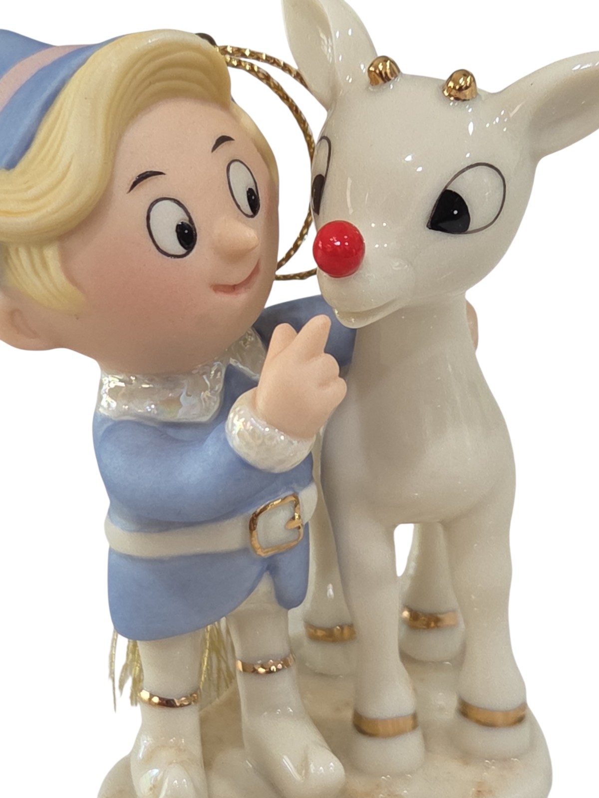 VTG Rare  Lenox Rudolph’s Glowing Friendship Perfect condition.  Collectable 