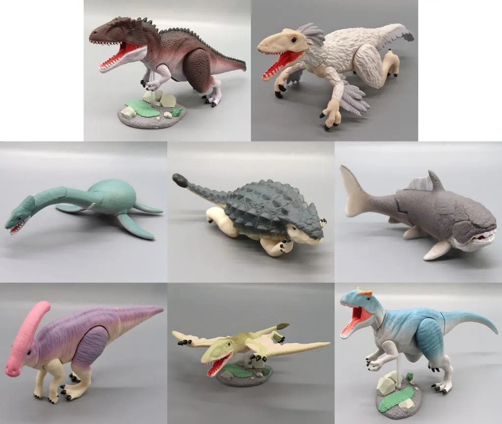 Adult Collectible Modeling Dinosaur IV Mini Figure 8 Types Set Collectible