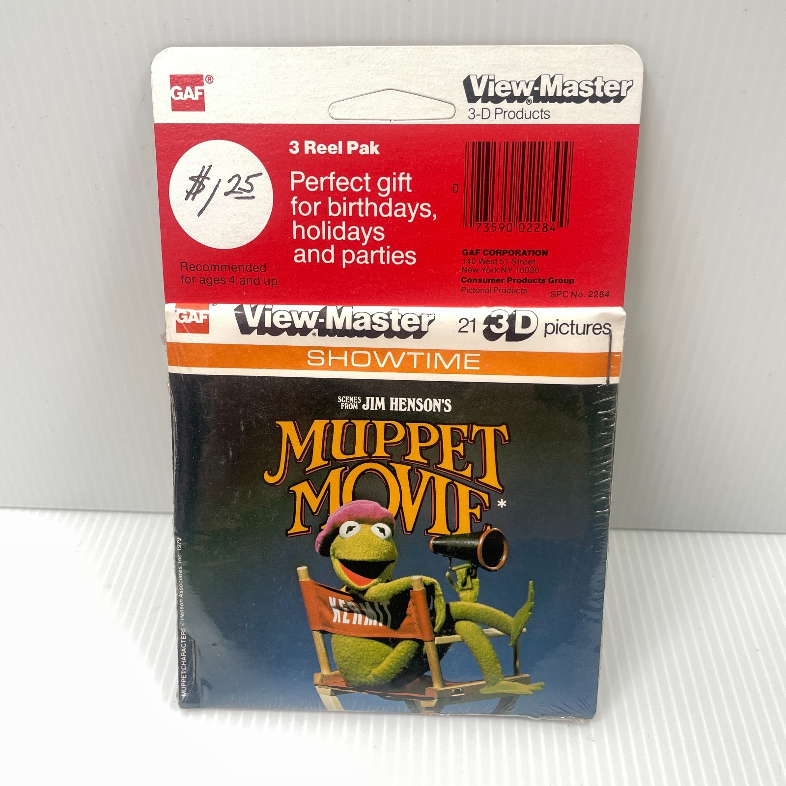 Muppet Movie View-Master 3 Reels Set  *NEW SEALED NOS 70s GAF Jim Henson Kermit