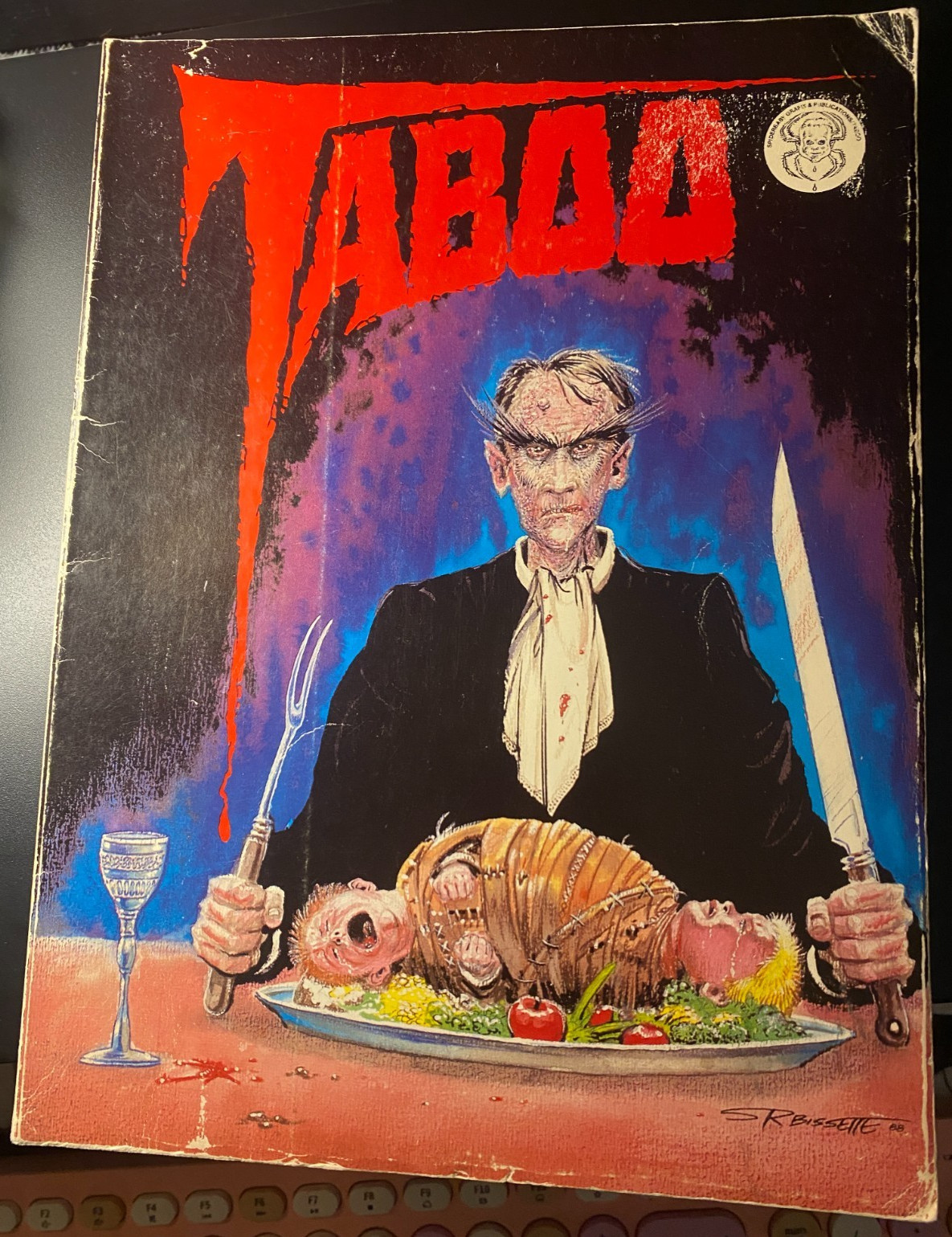 TABOO VOLUME #1 SIGNED BY  BISSETTE & TOTLEBEN Magazine Graphic Comic 1988