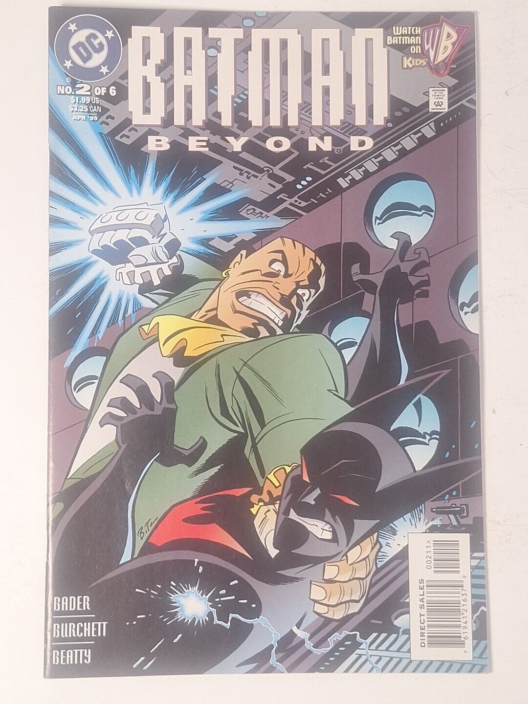 BATMAN BEYOND #2 - 1999 DC Comics
