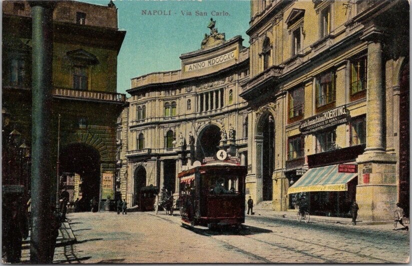 c1910s NAPLES, Italy Postcard \