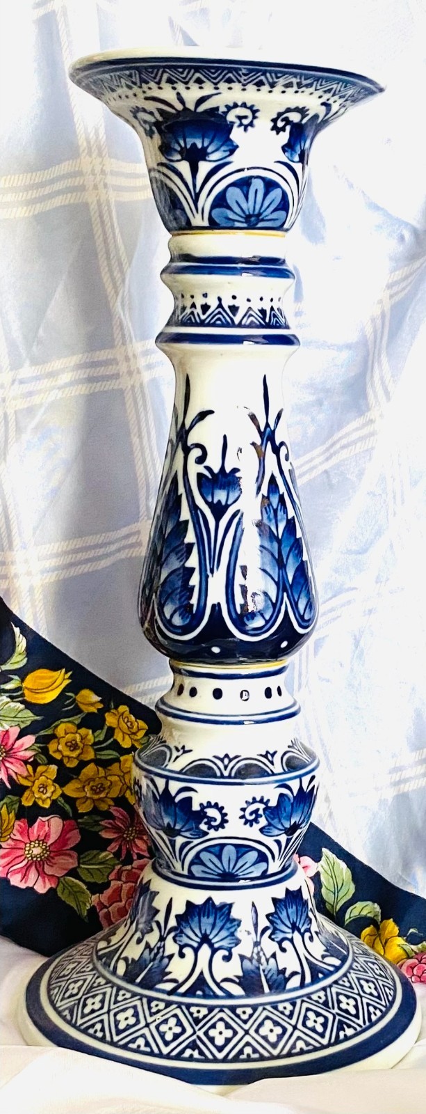 VINTAGE BLUE & WHITE  DELFT 14