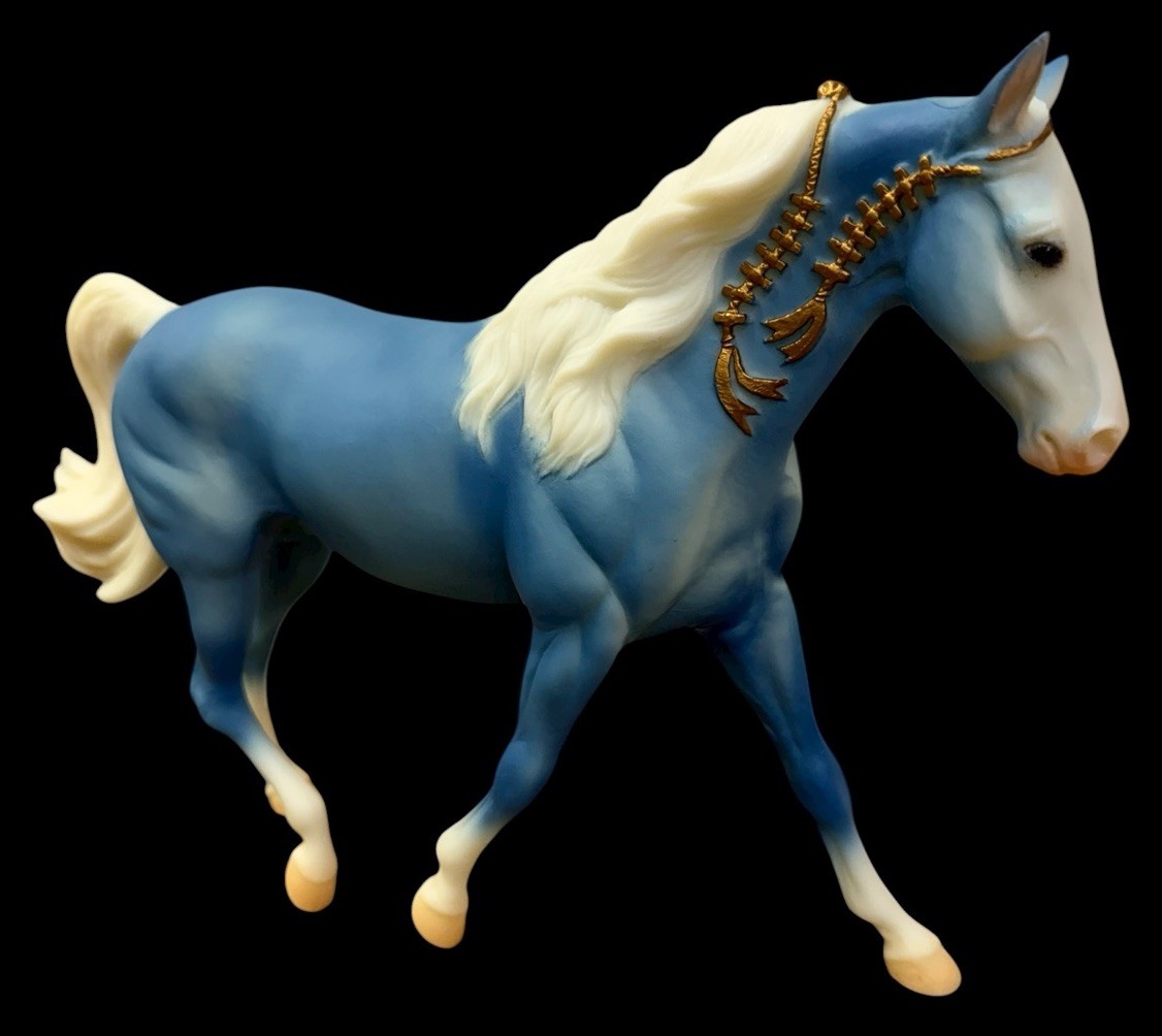 Missouri Fox Trotter Fanfare Wedgewood Blue Breyer Horse 2000 50 Years JAH /750