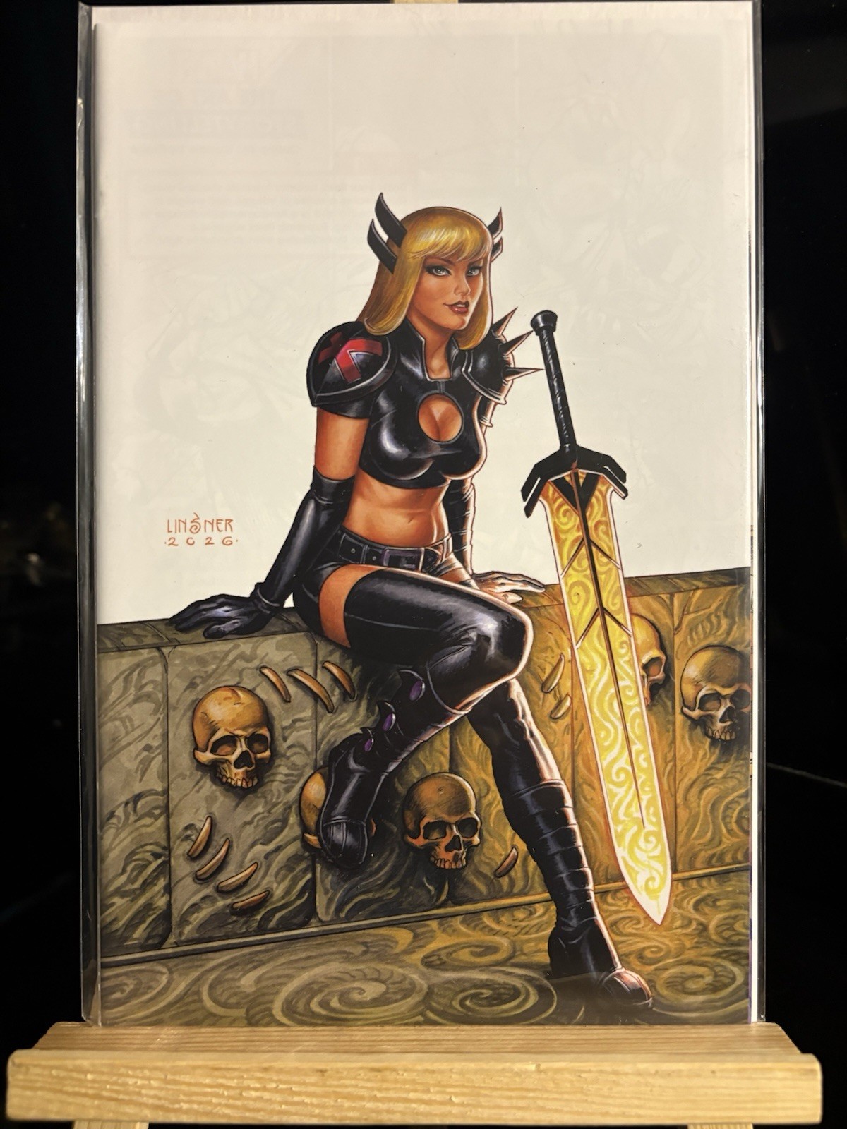 X-MEN UNITED #1 JOSEPH MICHAEL LINSNER MAGIK Virgin Var B LTD 1000 Check Photos
