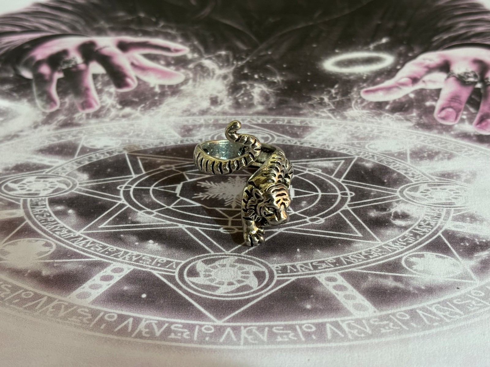 'Most' Ring Power Queen Succubus Very Blessed Silver Collectible