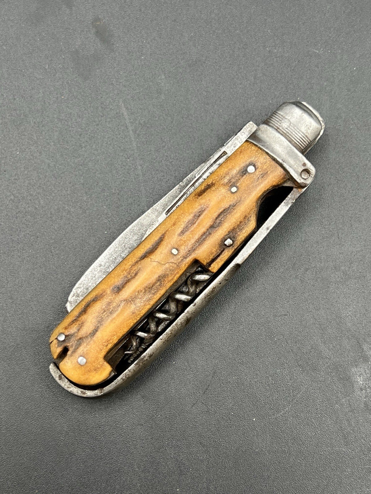 Rare Antique Slater Brothers Farriers Horseman’s Multi Tool Pocket Knife 1800s