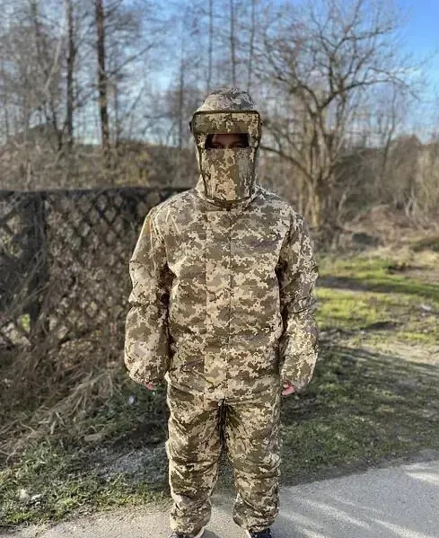suit anti-thermal imaging for camouflage up to 120kg Pixel Waterproof🇺🇦*