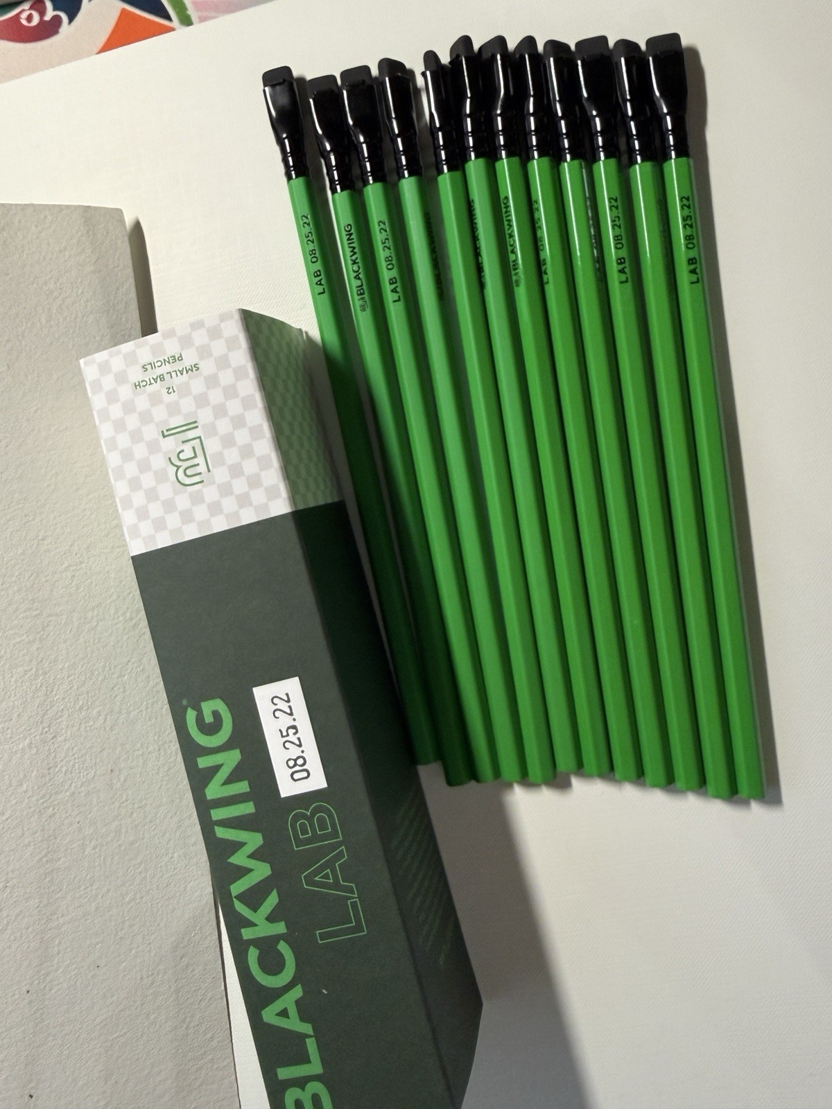 Blackwing Lab 8.25.22: Box With 12 Pencils, Box #2388
