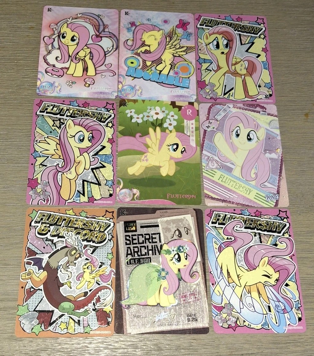 Fluttershy Kayou My Little Pony CCG 9 Card Lot English NM