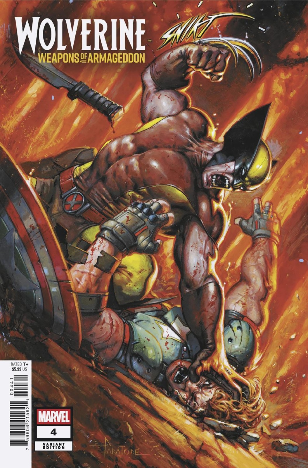 WOLVERINE: WEAPONS OF ARMAGEDDON #4 DAVIDE PARATORE VARIANT (MARVEL 2026)