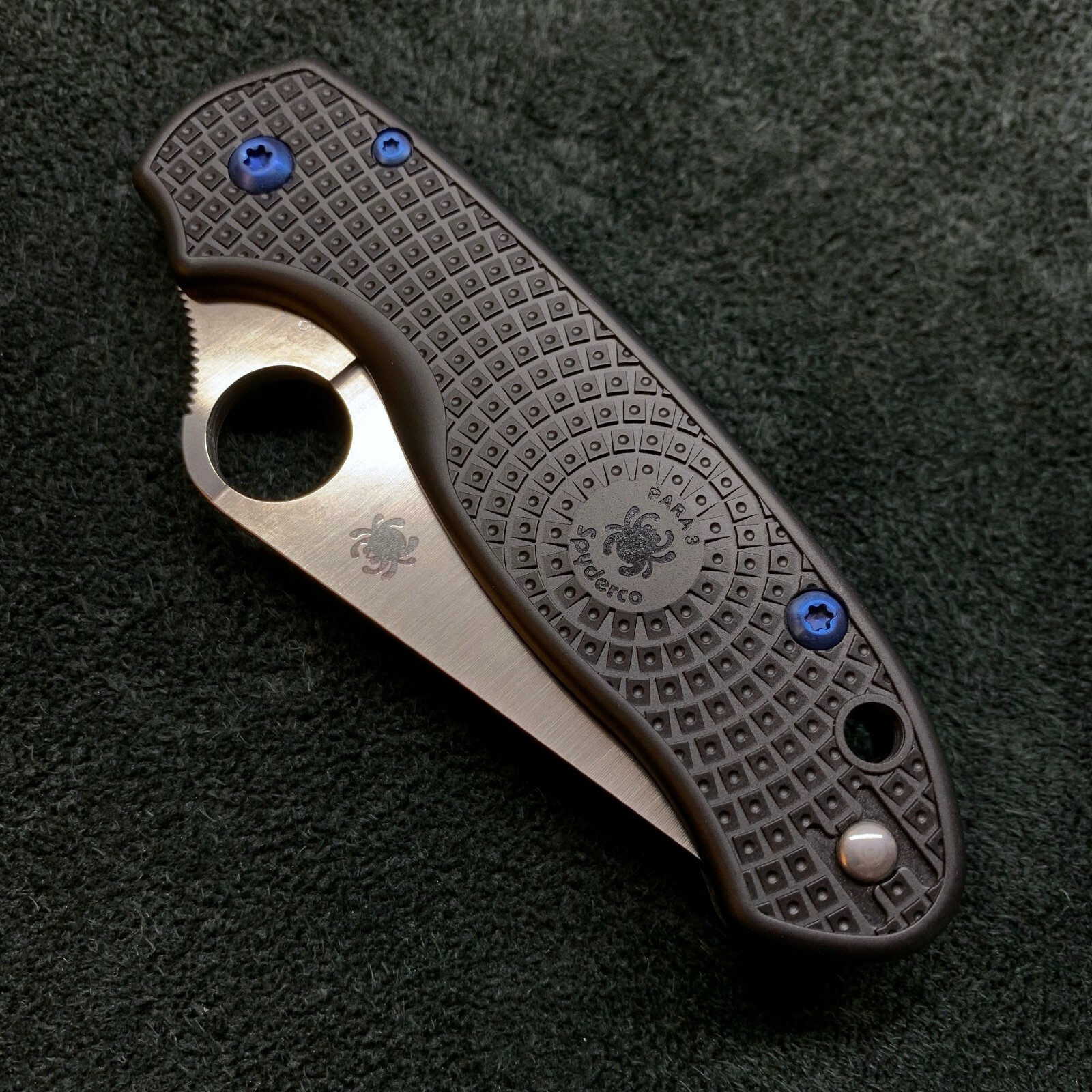Titanium Screw Set (NO KNIFE) (6) for Spyderco Para 3 Lightweight C223PBK