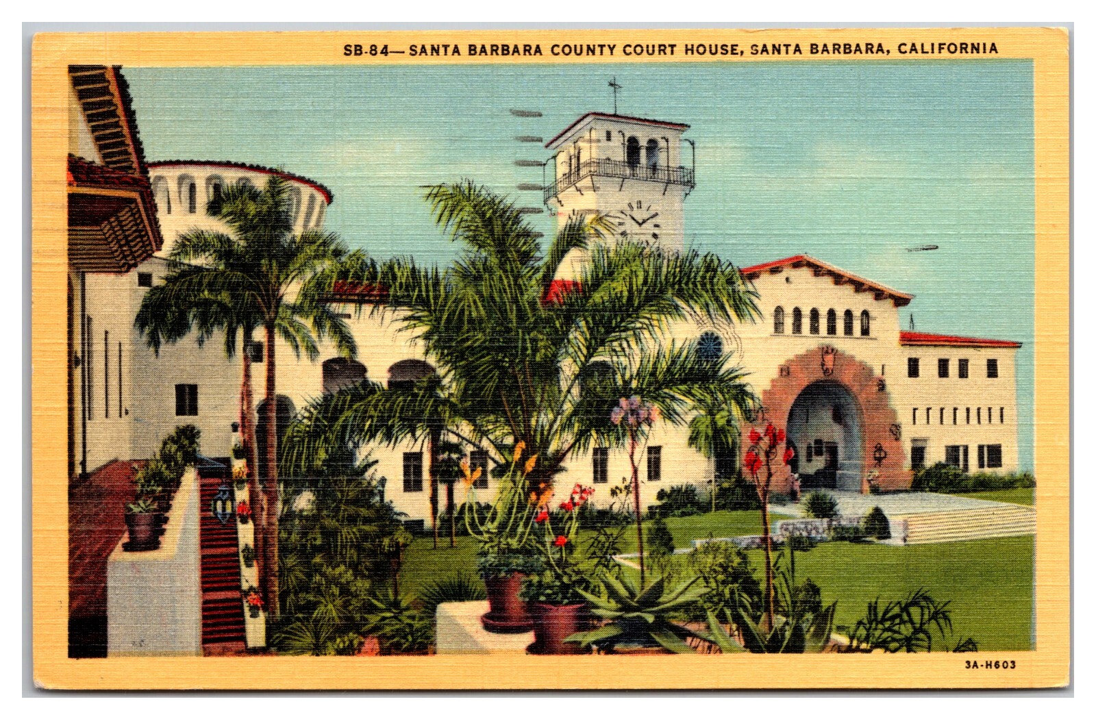 Santa Barbara County Court House, Santa Barbara, California