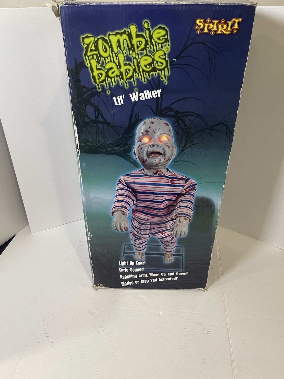 Spirit Halloween Zombie Babies Lil\' Walker Animatronic 2014  Untested