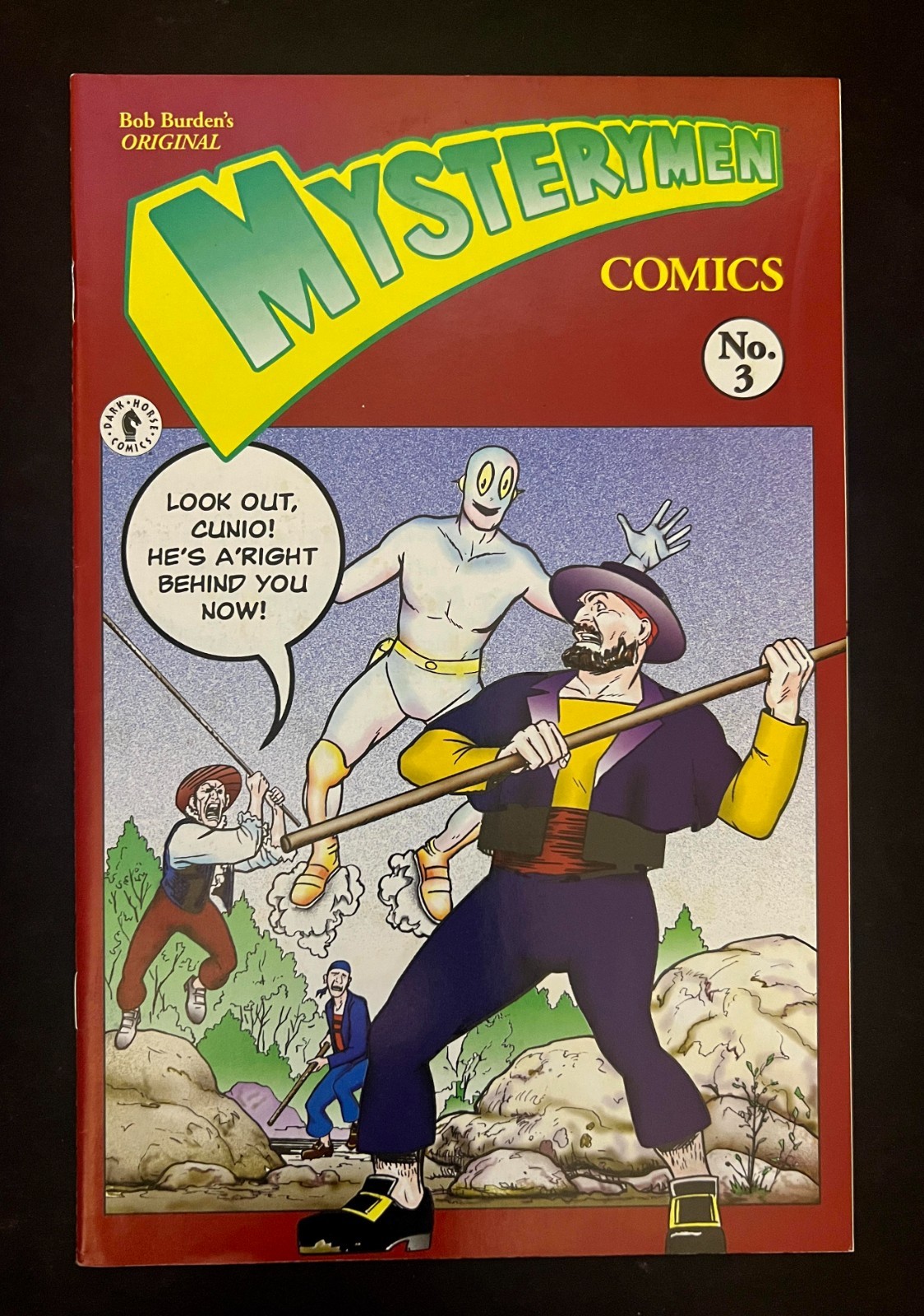 BOB BURDEN'S ORIGINAL MYSTERYMEN COMICS #3 Hi-Grade FLAMING CARROT 1999