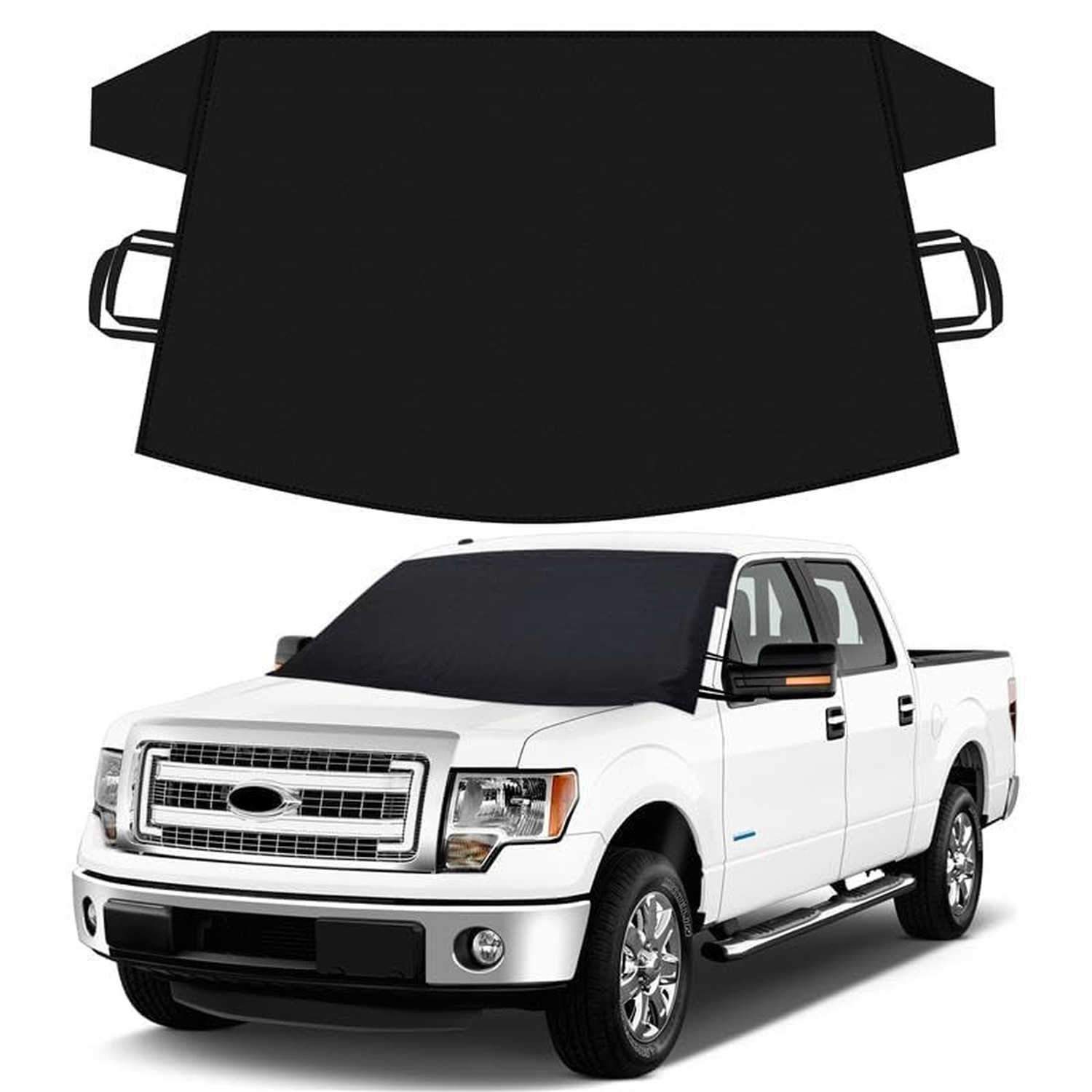 Autovir Truck Windshield Cover for Ice and Snow | SUV Snow Cover - Frost Cove...