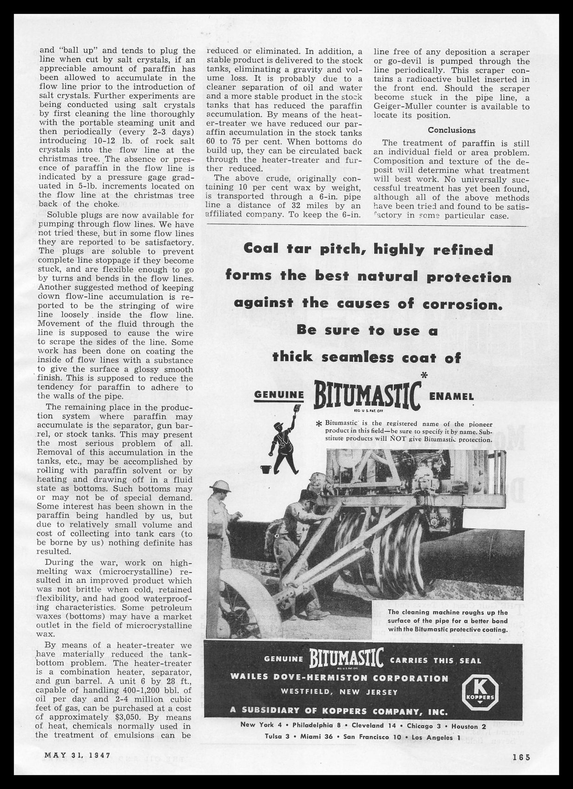 1947 Wailes Dove Hermiston Westfield New Jersey \