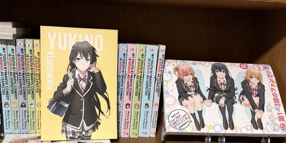 Yen Press My Youth Romantic Comedy Is Wrong, LN + Artbk + Note book Vol 1-14.5