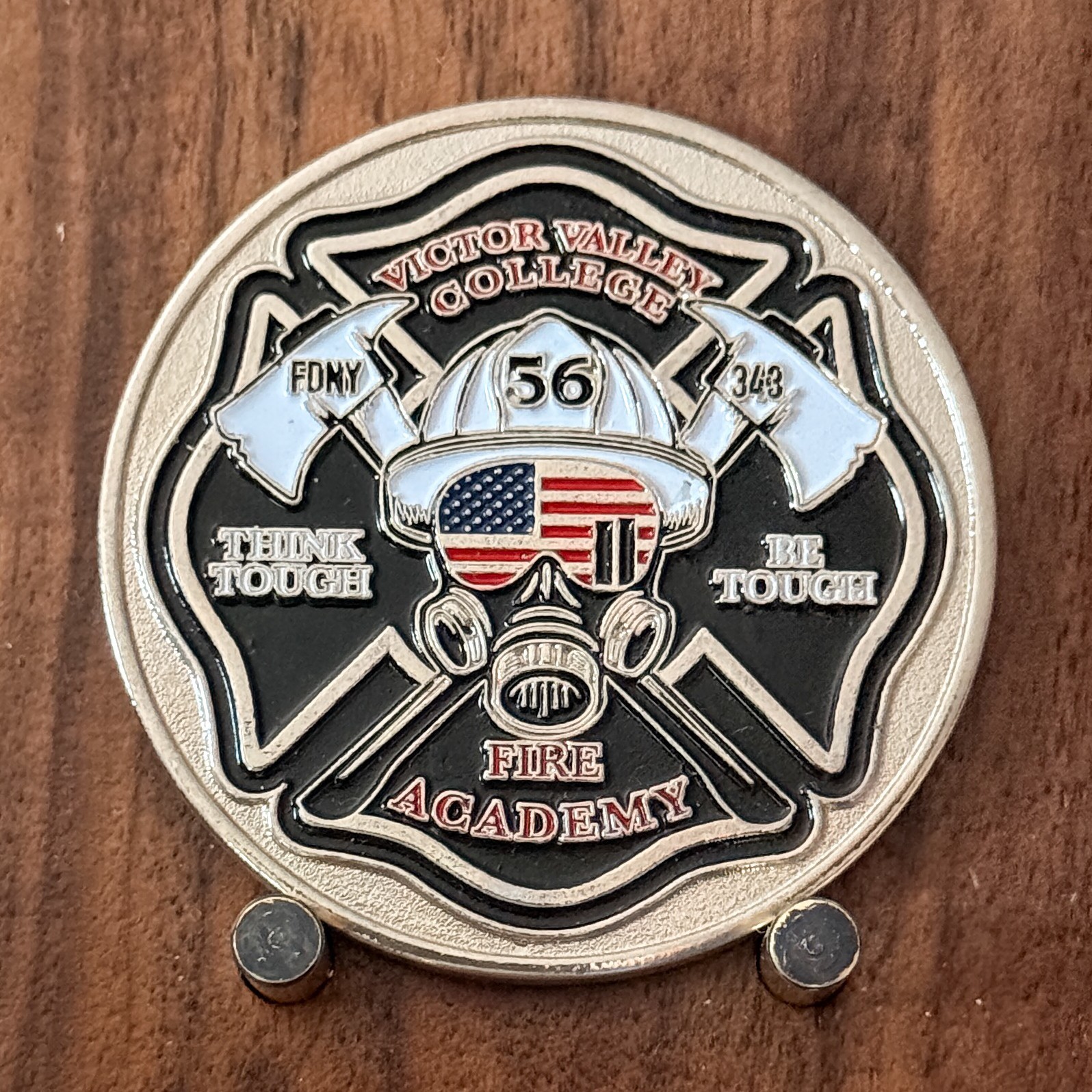 Victor Valley College Fire Academy Fire Technology Program Challenge Coin  W#21