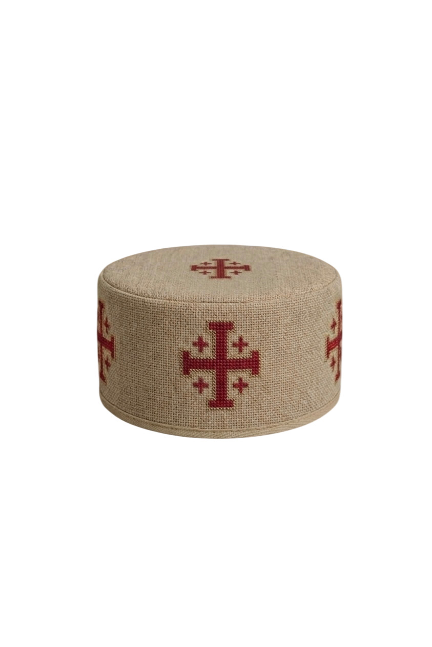 Handmade Orthodox Skufia Hat Christian Cap