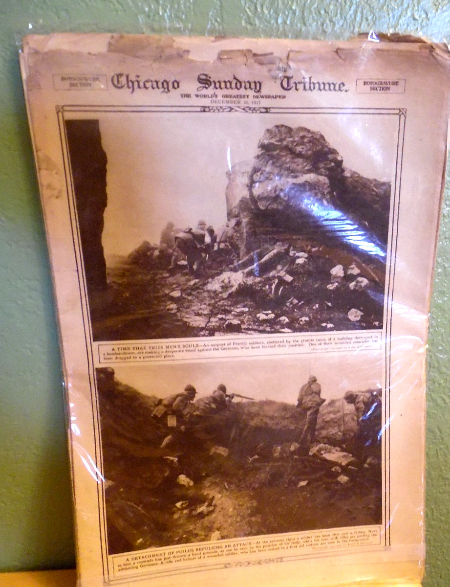 DEC 30TH 1917 WWl CHICAGO SUNDAY TRIBUNE NEWSPAPER PHOTOGRAVURE SECTION COMPLETE DEC 30TH 1917 WWl CHICAGO SUNDAY TRIBUNE NEWSPAPER PHOTOGRAVURE SECTION COMPLETE