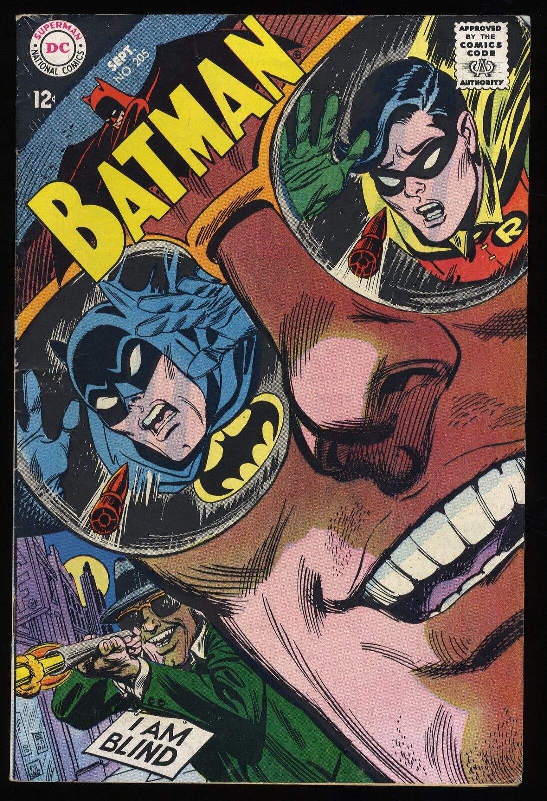 Batman #205 FN 6.0 DC Comics 1968