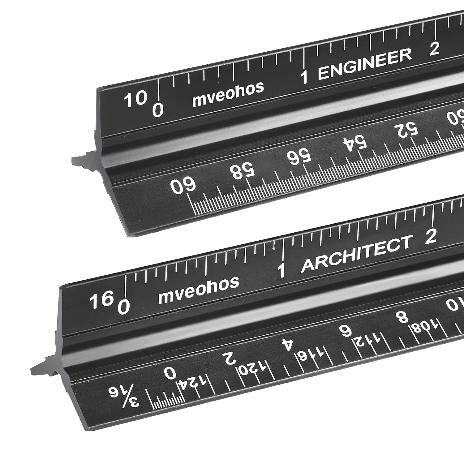 Architectural and Engineering Scale Ruler Set, Imperial Measurements 12\'\'