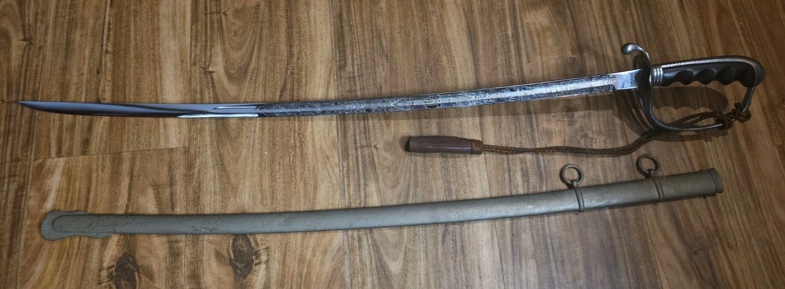 Rare US M1902 officer sword Trade Challenger Mark 