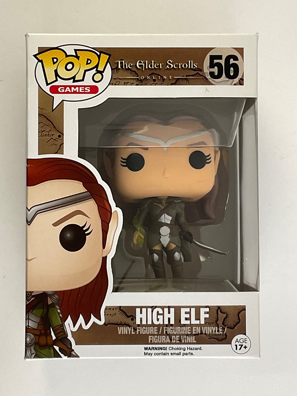 NEW Funko Pop ELDER SCROLLS ONLINE HIGH ELF #56 (Games) Vinyl Figure - VAULTED