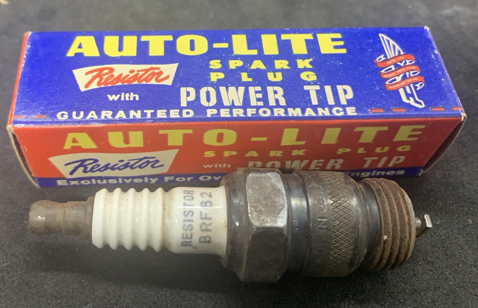 Vintage Autolite BRF 82 Spark Plug
