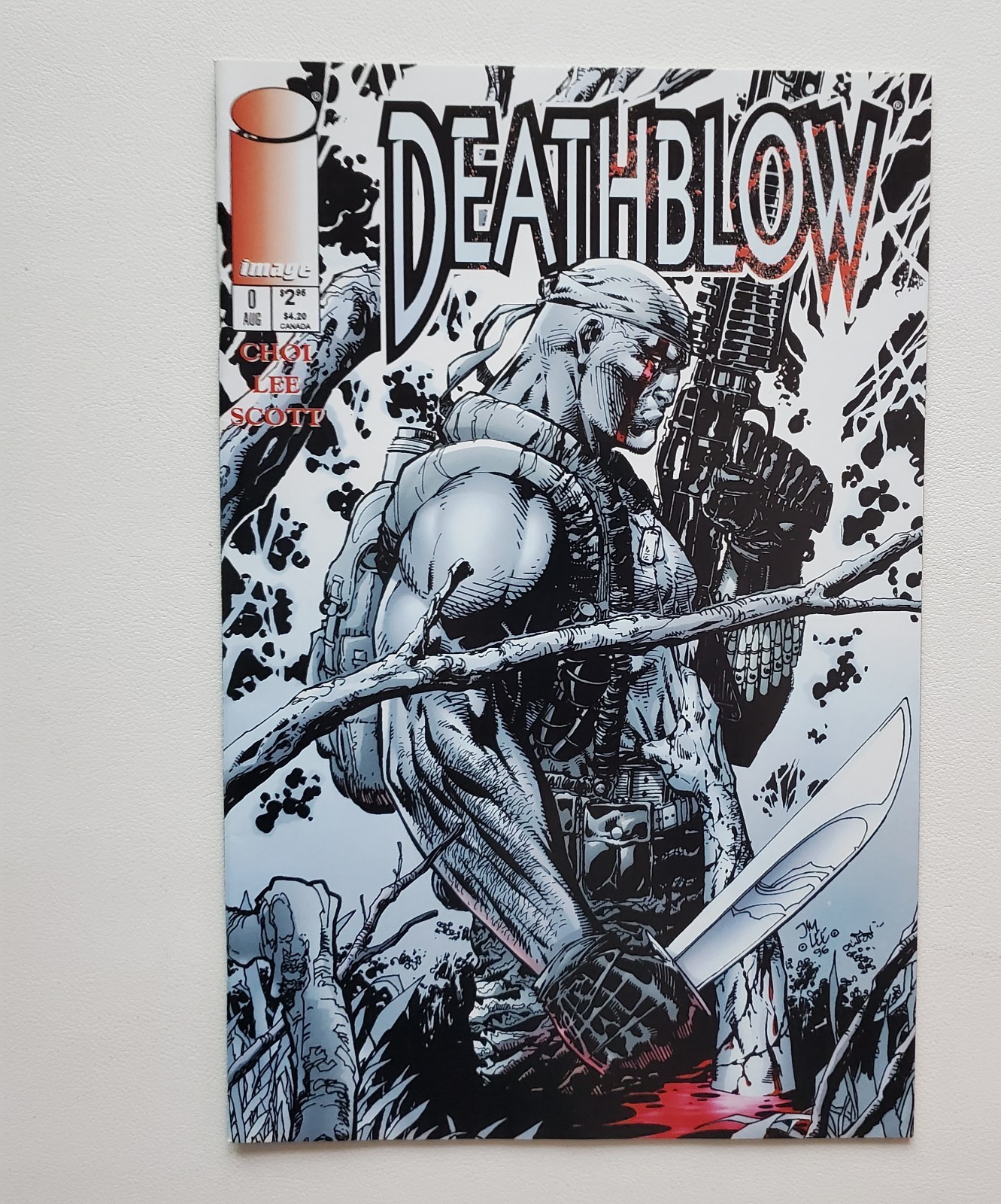 Deathblow #0 - Jim Lee Cover - 1st Printing 