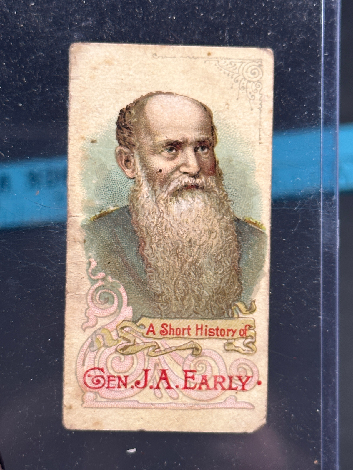 Antique 1889 Duke's Cigarettes Civil War General J.A. Early Tobacco booklet
