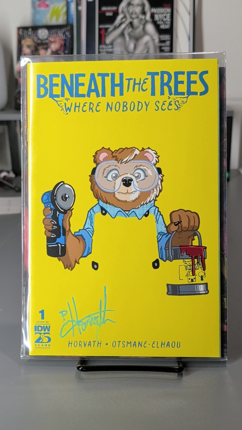 Beneath Trees Where Nobody Sees 1 IDW 2023 Signed Patrick Horvath Horror Comic