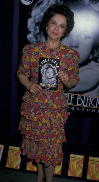 Shirley Temple Black at American Booksellers Association Conventio- Old Photo