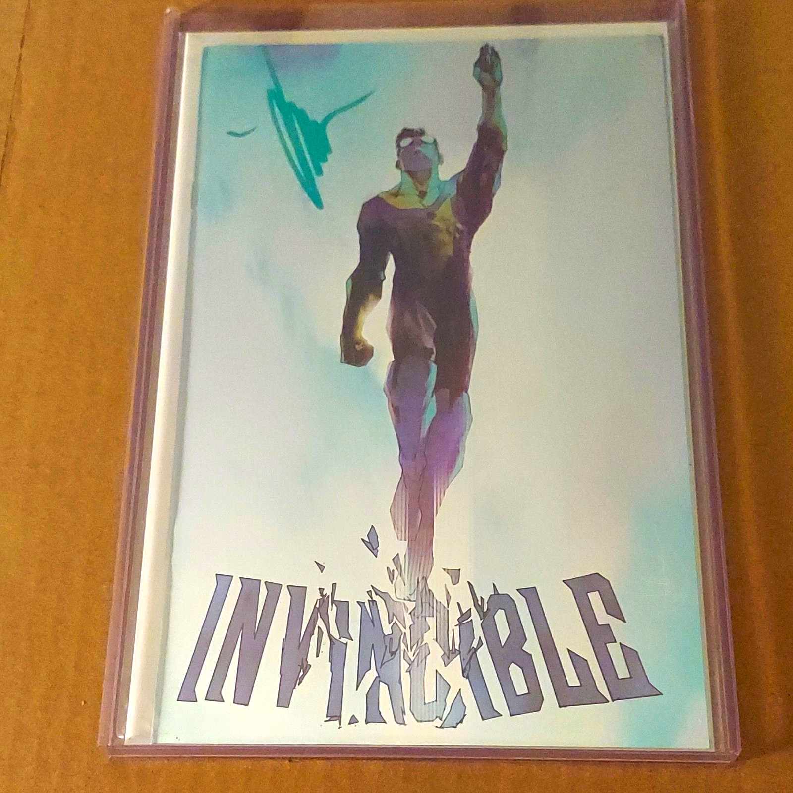 Image Comics Invincible #1 Variant Foil Cover Signed by Jock W/COA. SUPER RARE