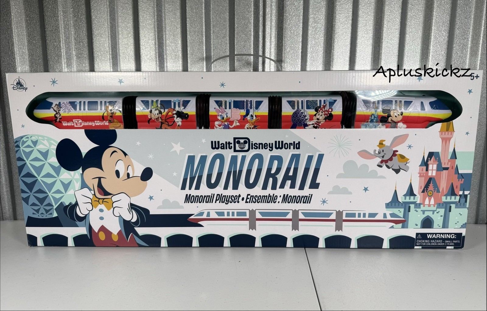 2025 Disney Parks Walt Disney World WDW Mickey & Friends Monorail Play Set NEW