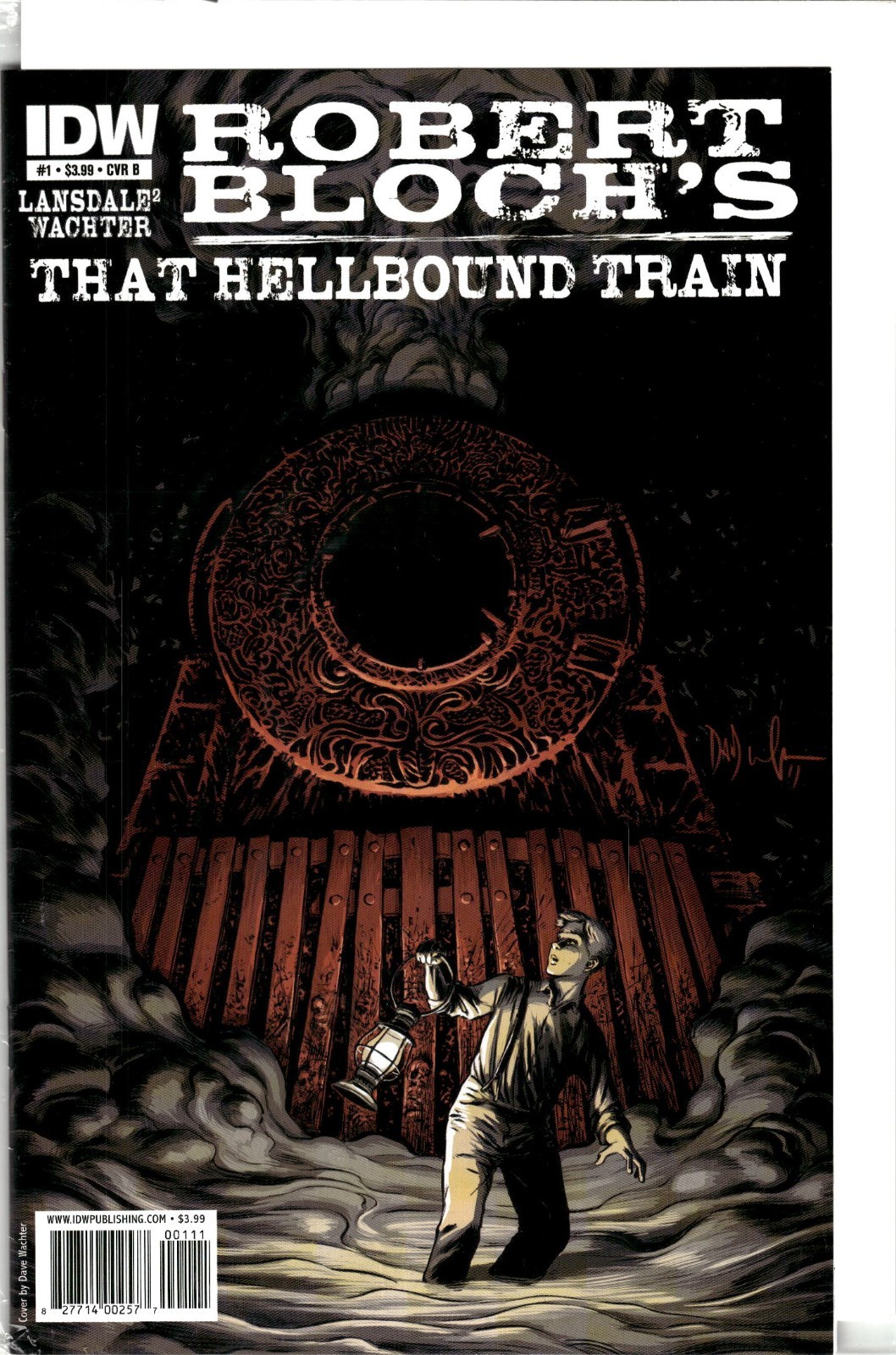 IDW Comics Robert Bloch\'s That Hell Bound Train #1 Comic Book VF/NM Cover B