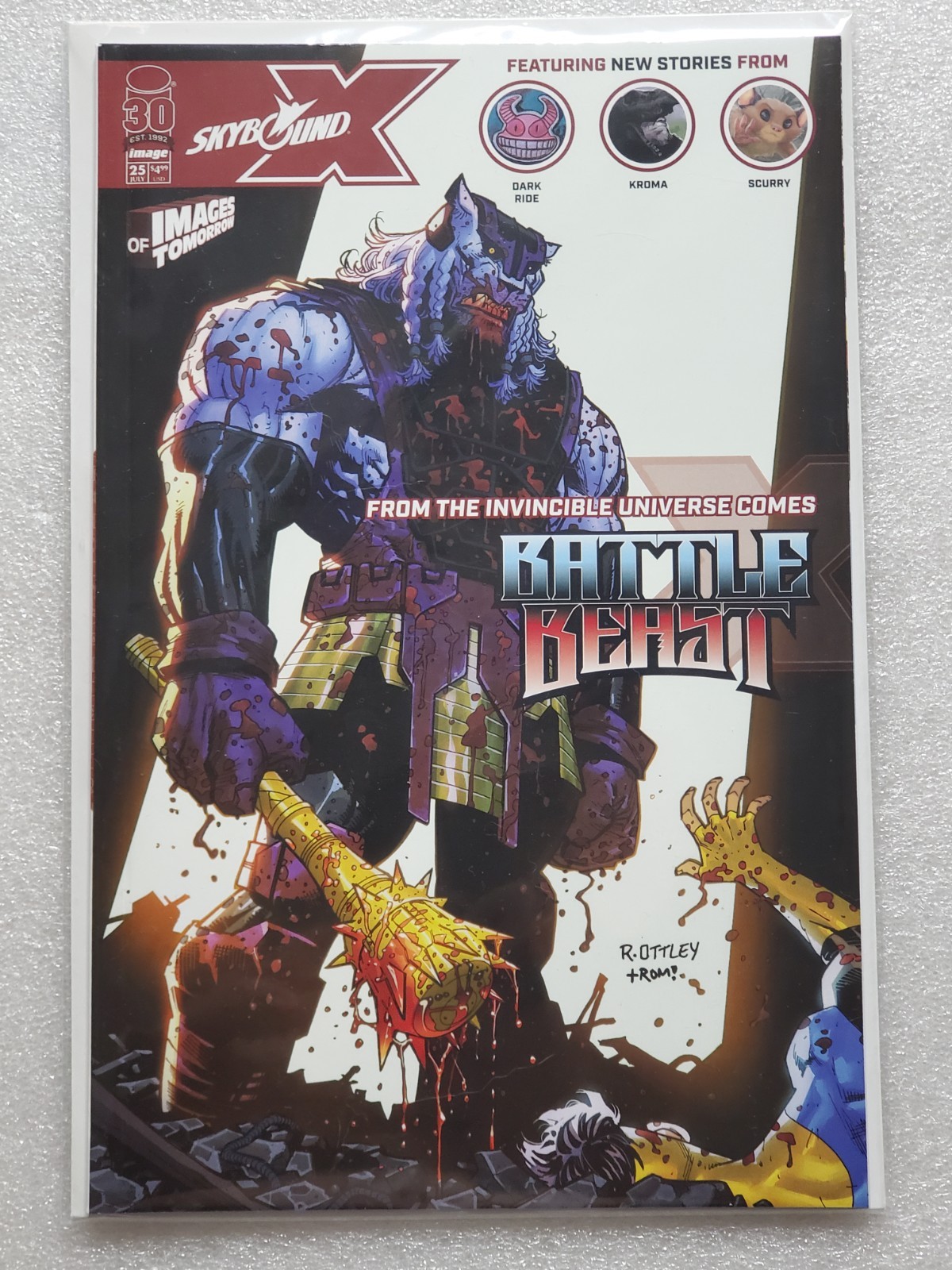 Skybound X #25 (2022) Battle Beast Cover A Invincible Universe Skybound X #25 (2022) Battle Beast Cover A Invincible Universe