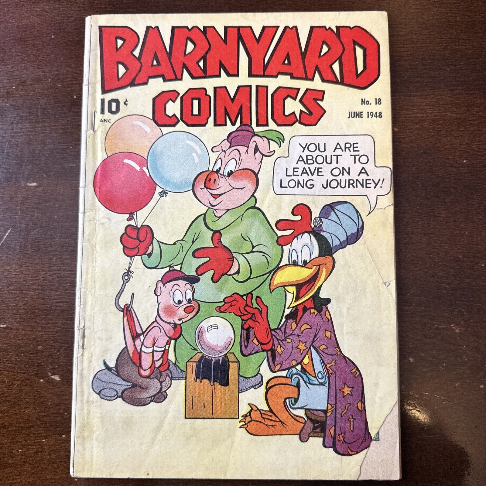 Barnyard Comics #18 (1948) - Early Frank Frazetta Art