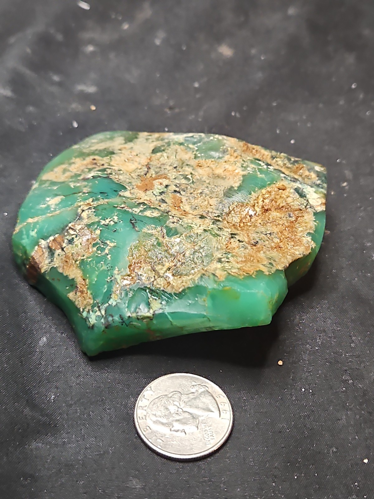 Chrysoprase Raw Specimen (227 Grams)