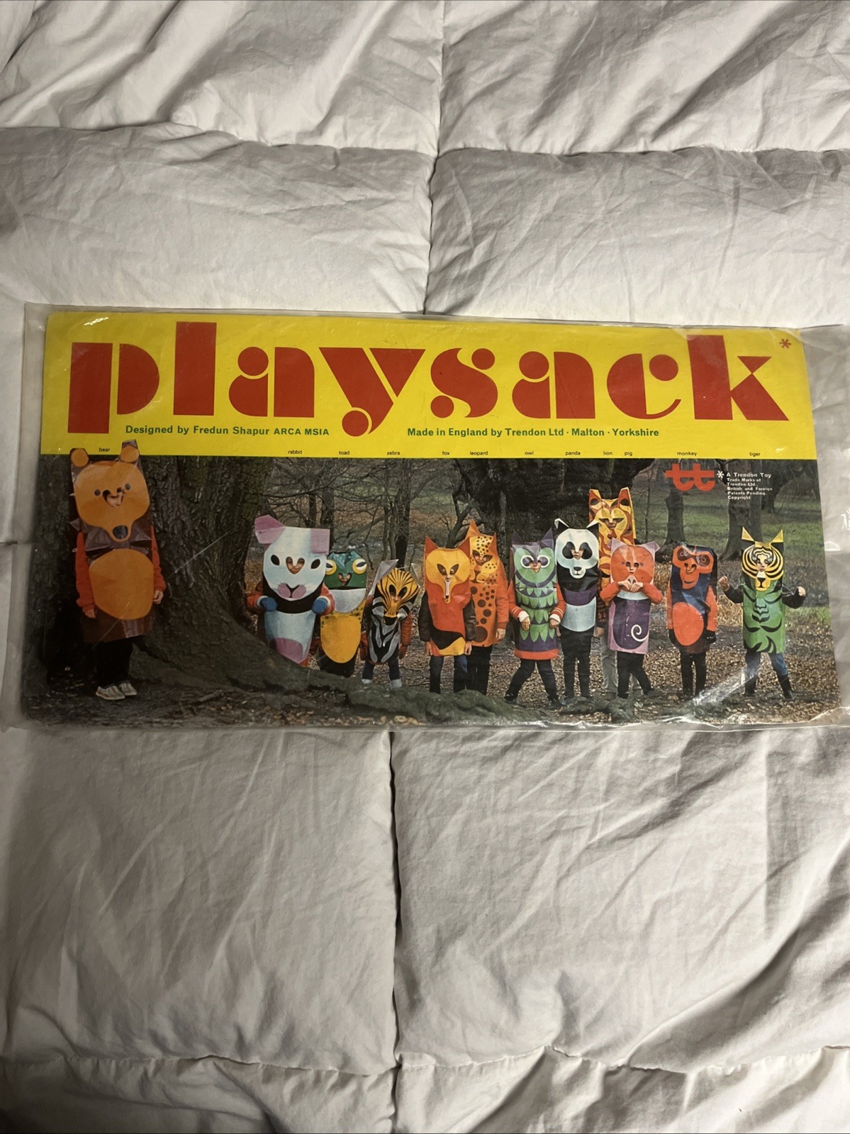 Playsack By Trendon Toy Designed By fredun Shapur Cat Costume Halloween Fun