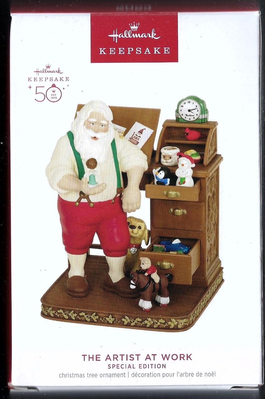 2023 Hallmark The Artist at Work 50th Anniv Special Edition Exclusive Ornament