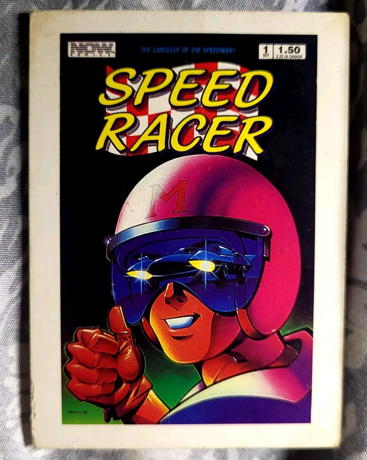 Speed Racer 1993 Now Comics Hero Illustrated Promo Card